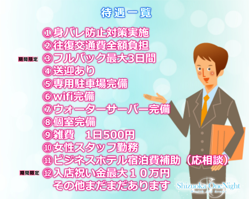 待遇一覧